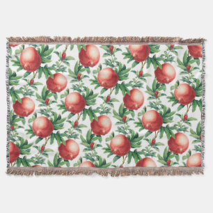 Garnet pattern throw blanket