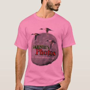 Garnie's Photos - Pintail Moon T-Shirt