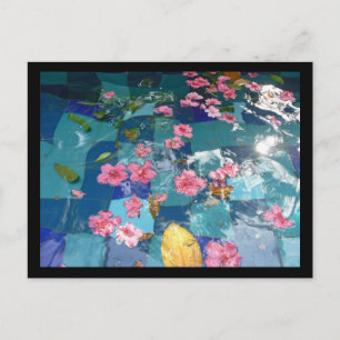 garnish over water postcard