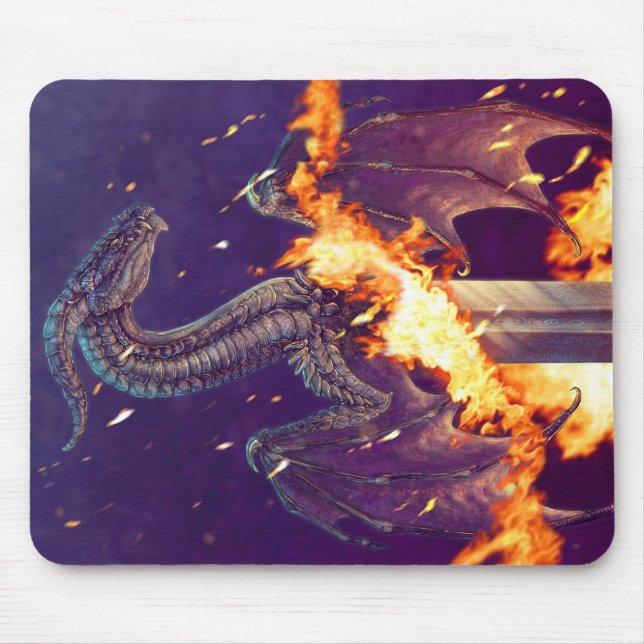 Garon Whited Nightlord Firebrand Mousepad (Front)