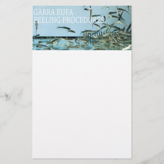 Garra rufa peeling flyer (Front)