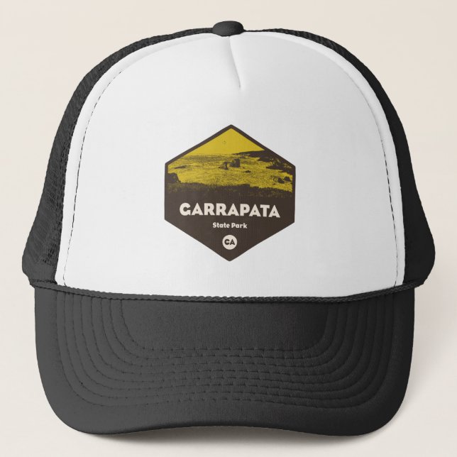 Garrapata State Park California Trucker Hat (Front)