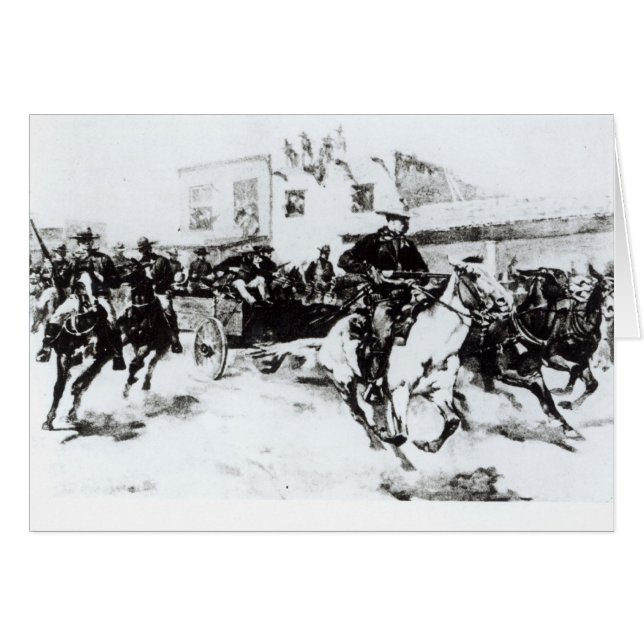 Garret brings in Billy the Kid, 1880 (Front Horizontal)