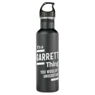 Garrett Personalised Name Birthday Gift 710 Ml Water Bottle