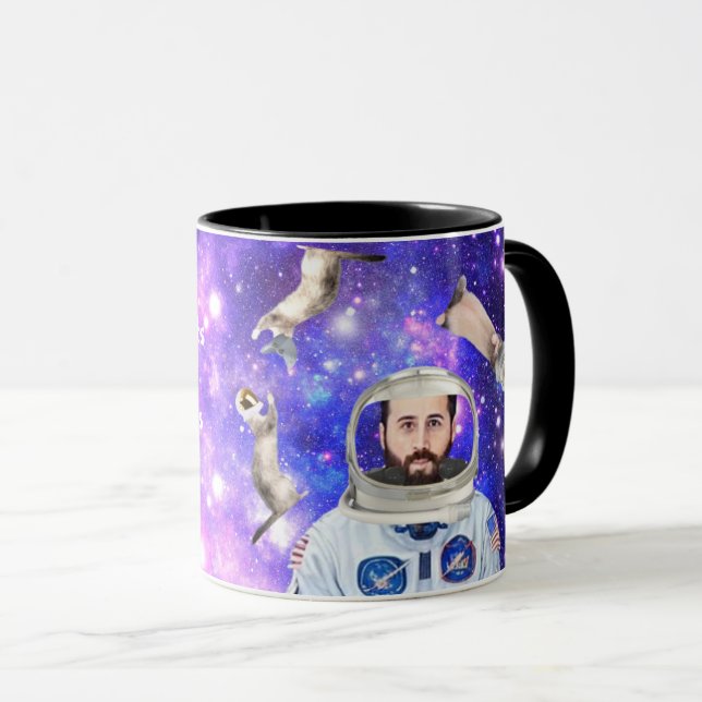 Garrett's Ferrets are Out of This World Mug (Front Right)