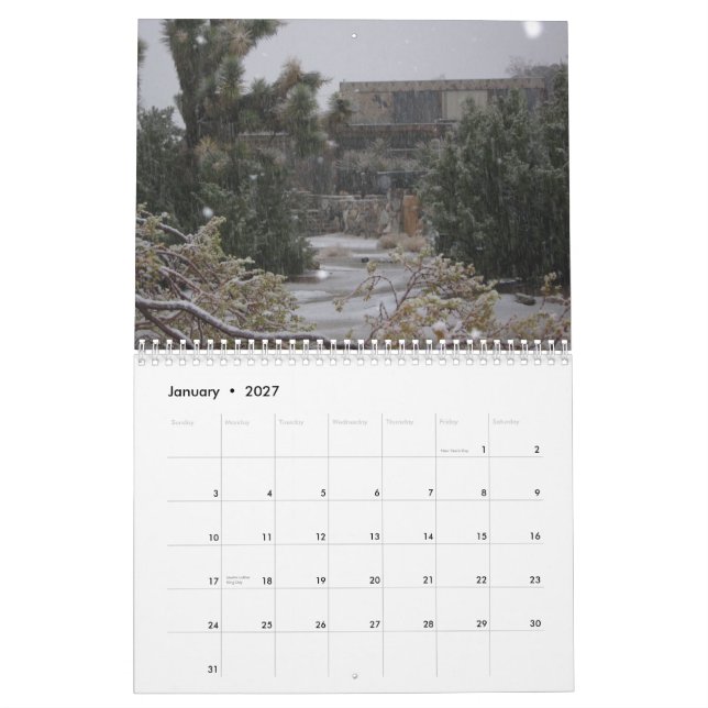 Garskonia 2011 calendar (Jan 2027)