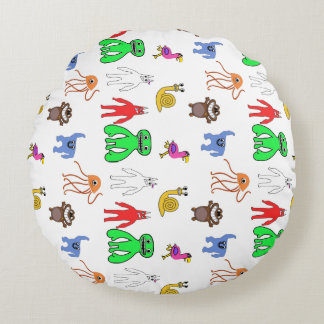 Garten Characters Anime Round Cushion