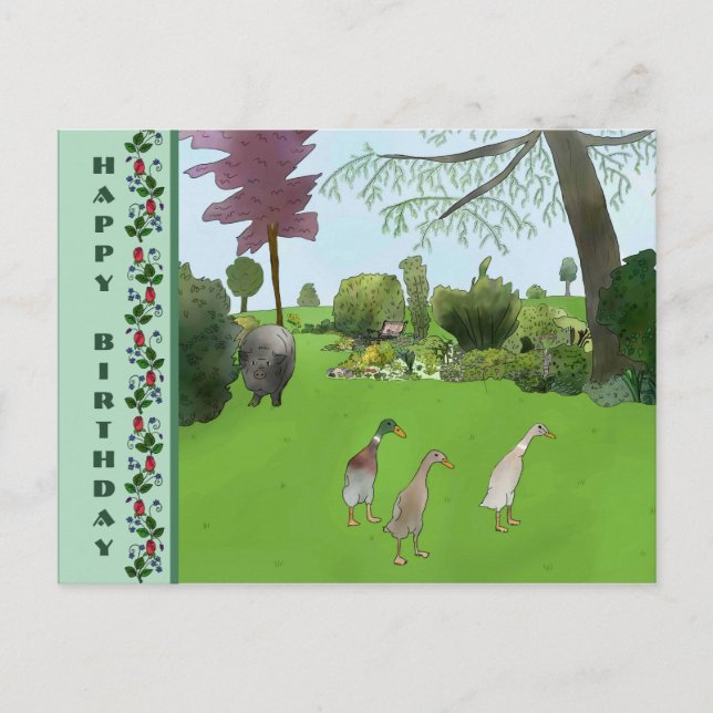 Gartenbild Postcard (Front)