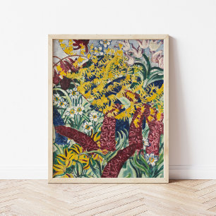 Gartenblumen   August Babberger Poster