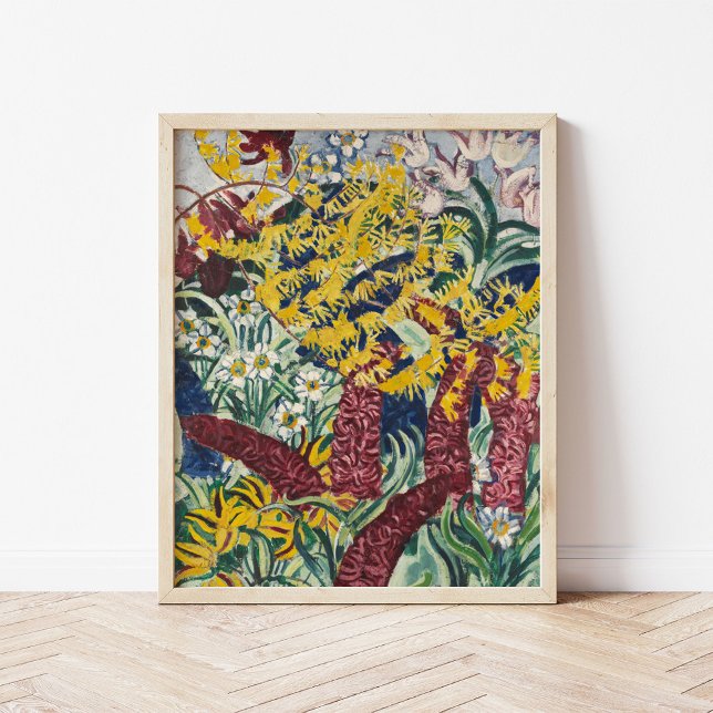 Gartenblumen | August Babberger Poster (Creator Uploaded)