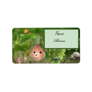 Gartenfreund  adressaufkleber label