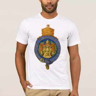 Garter Encircled Arms Of Haile Selassie I T-shirt