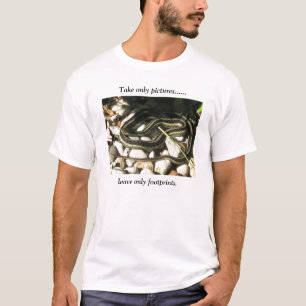 Garter Snake Take Only Pictures T-Shirt