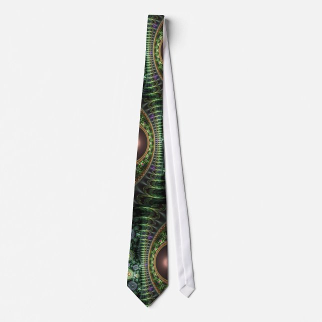 Garter's Gyration Fractal Tie (Front)