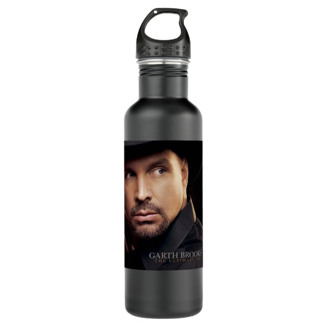 Garth Brooks The ultimate hits Classic T Shirt 710 Ml Water Bottle (Front)