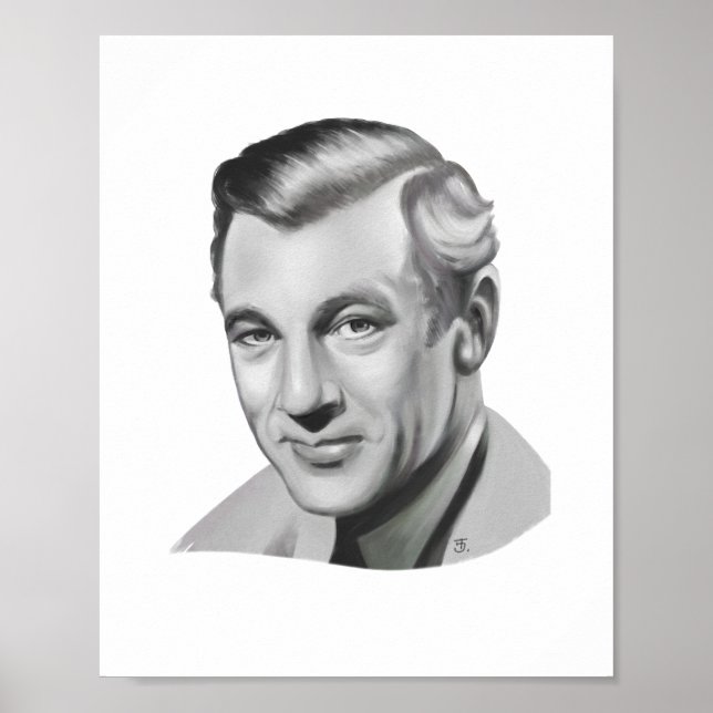 Gary Cooper Poster (Front)