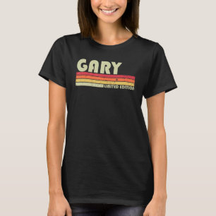 GARY Gift Name Personalised Funny Retro Vintage Bi T-Shirt
