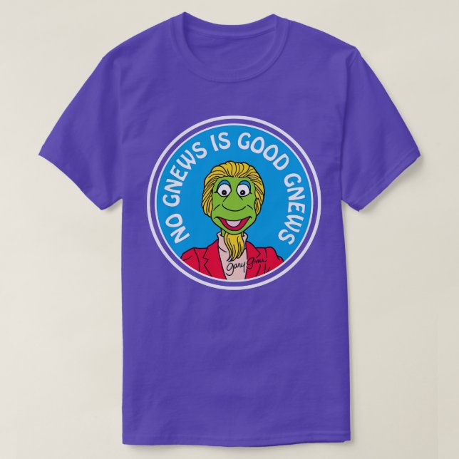 Gary Gnu Great Space Coaster T-Shirt (Design Front)