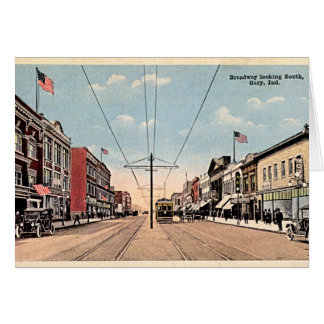 Gary, Indiana Broadway looking south