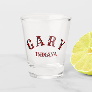 Gary, Indiana Shot Glass