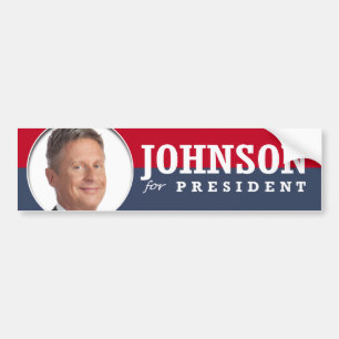 GARY JOHNSON 2016 BUMPER STICKER