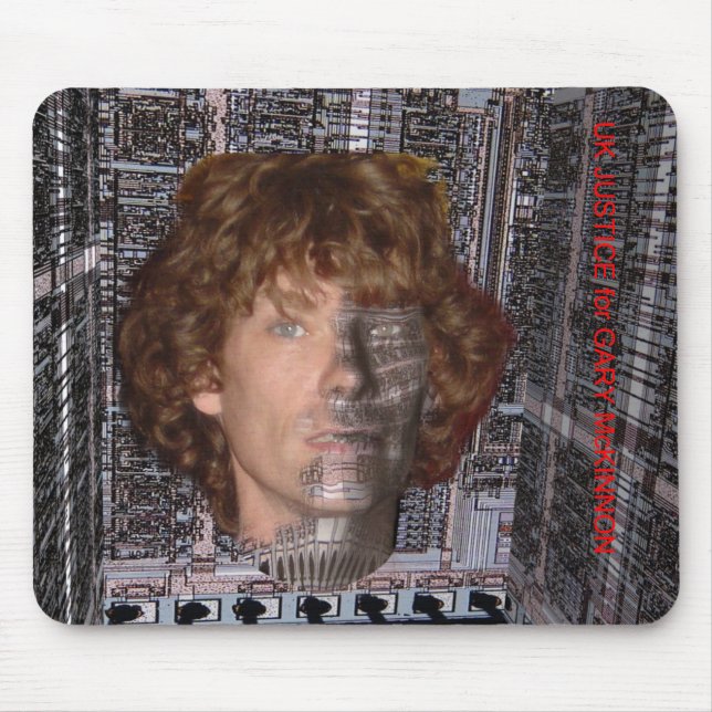 Gary McKinnon Mouse mat (Front)