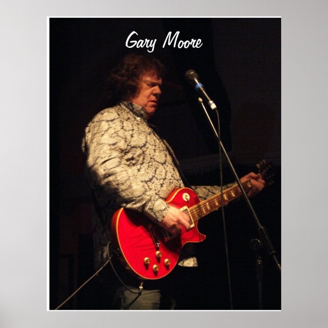 Gary Moore Poster (Front)