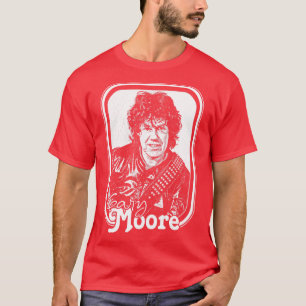 Gary Moore Retro Style Fan Design T-Shirt