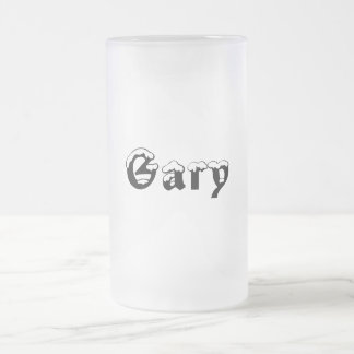 Gary-Name Style-Frosted Mug