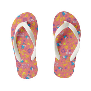 Gary Pattern Kids' Flip Flops