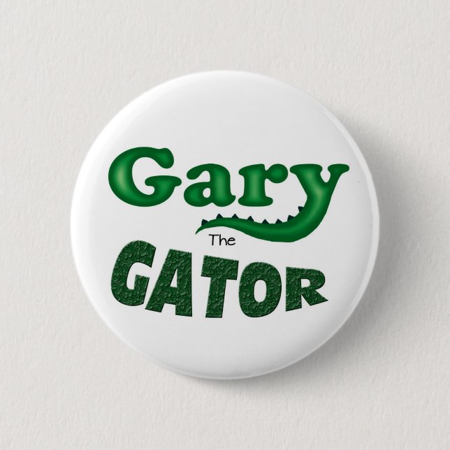 Gary the Gator logo button (Front)