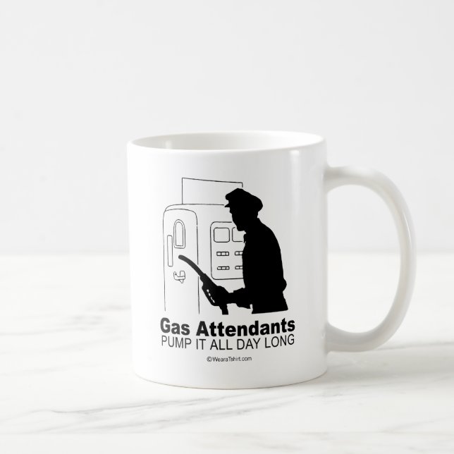 Gas Attendants Coffee Mug (Right)