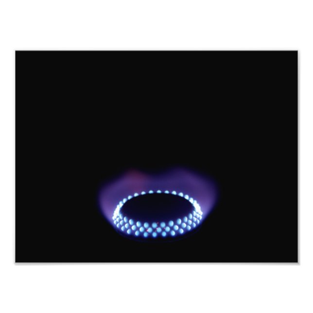 Gas flame photo print (Front)