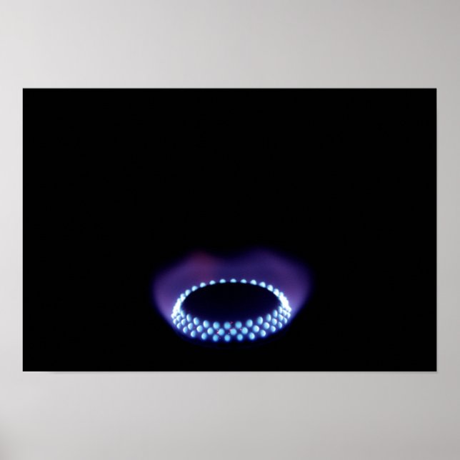 Gas flame poster (Front)