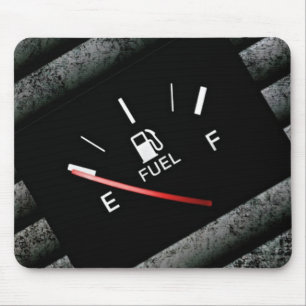 Gas Gauge Indicator Mouse Mat