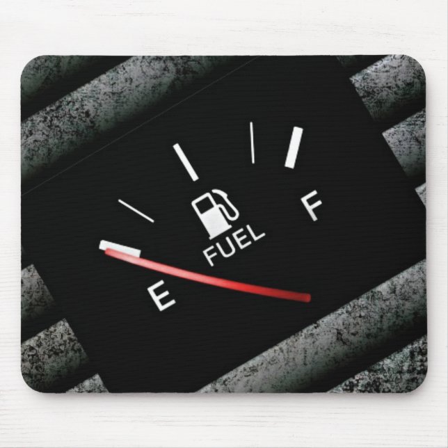 Gas Gauge Indicator Mouse Mat (Front)