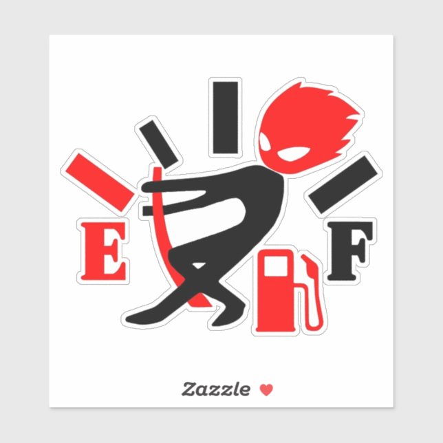 Gas Gauge Sticker (Sheet)