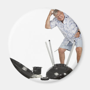 Gas Grill Problem Magnet