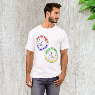 Gas Manometers Mens T-Shirt