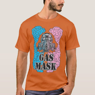Gas Mask and Smoke T-Shirt