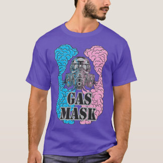 Gas Mask and Smoke T-Shirt