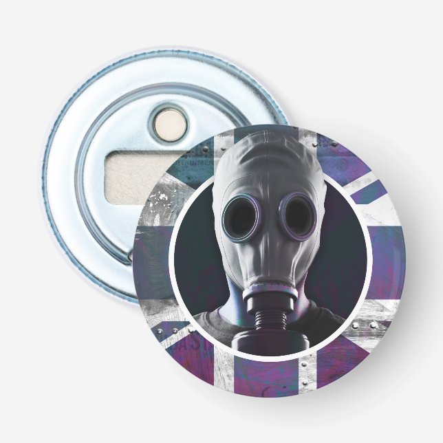 Gas Mask Bottle Opener (Front)