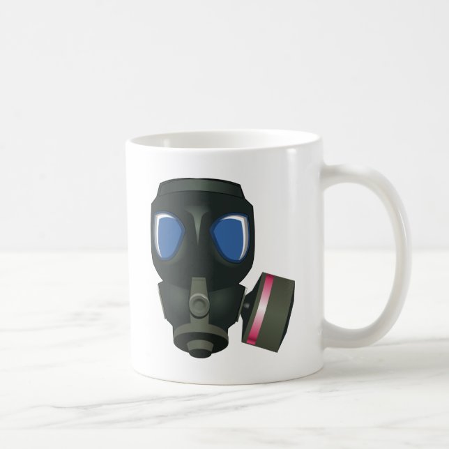 Gas Mask Coffee Mug (Right)