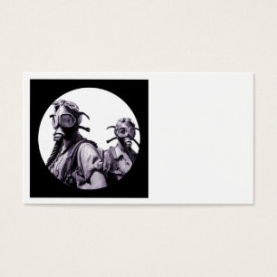 Gas Mask Girls in Purple
