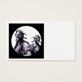 Gas Mask Girls in Purple