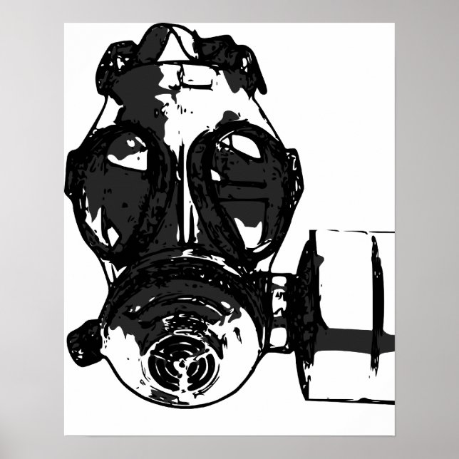 Gas Mask Poster (Front)