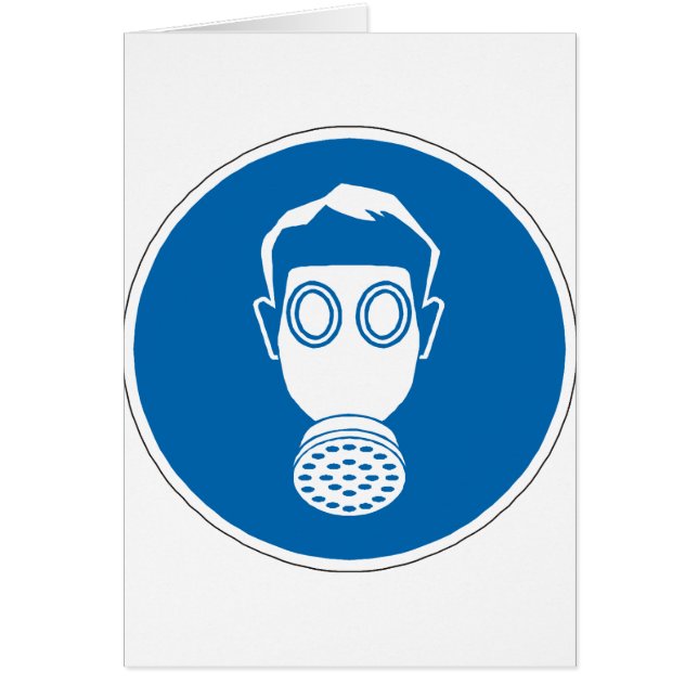 Gas Mask Sign (Front)