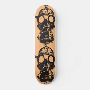 GAS MASK  SKATEBOARD