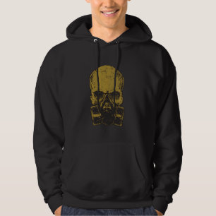 Gas Mask Skeleton Skull Halloween Skull Hoodie