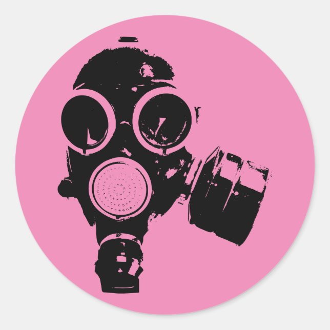 Gas mask stickers (Front)